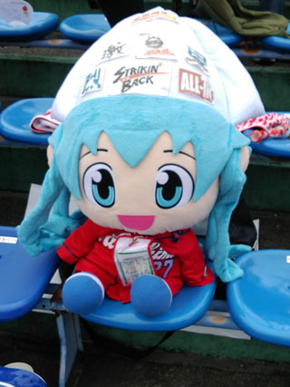 bigイカちゃん試合前