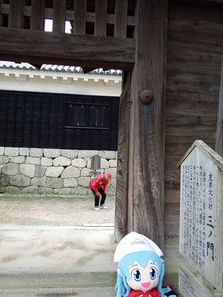 松山城　三の門